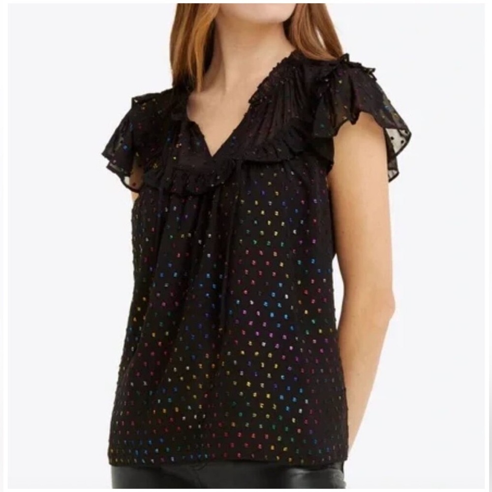 Draper James Blouse Sz M